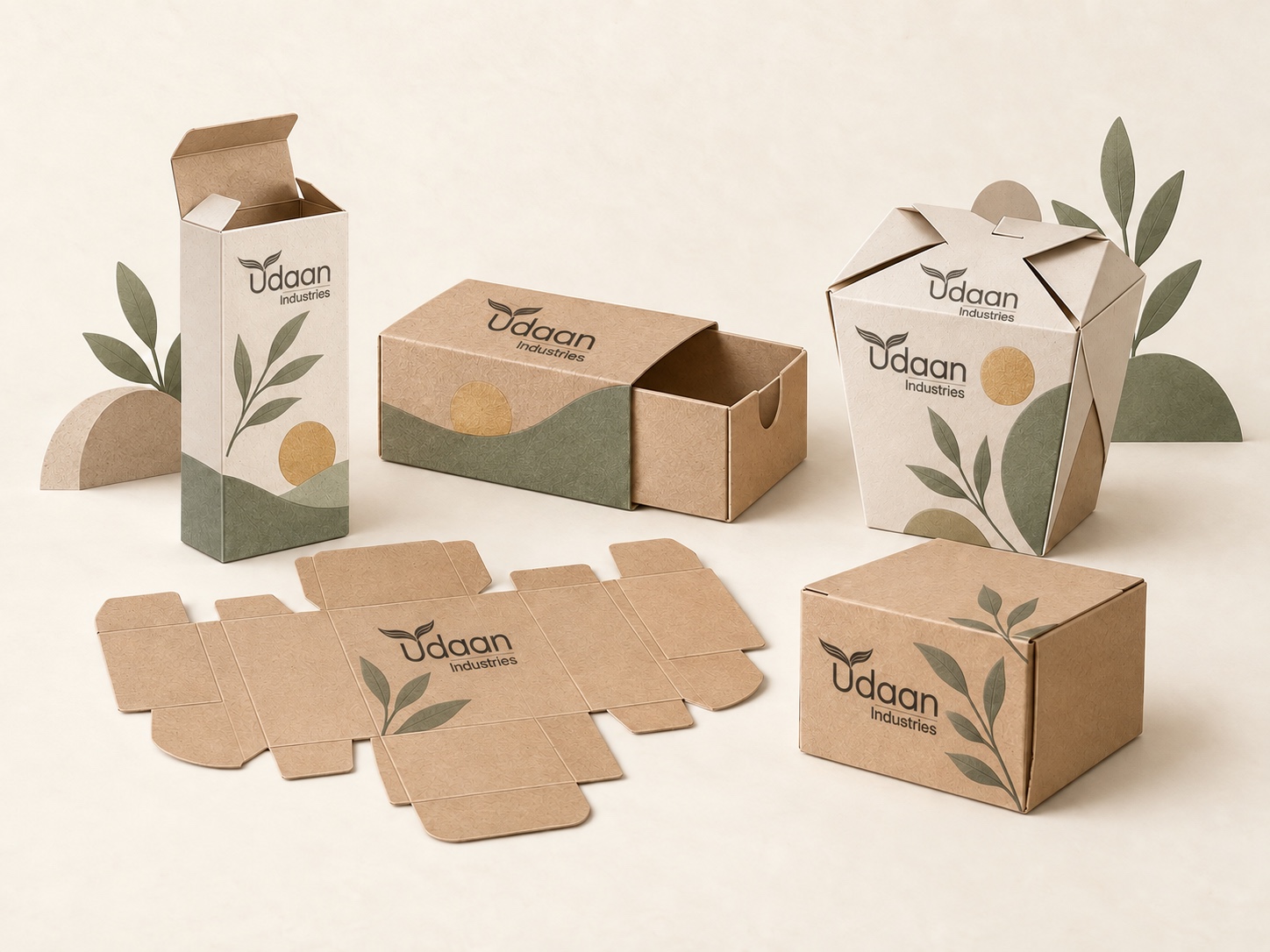 Folding cartons made from paper